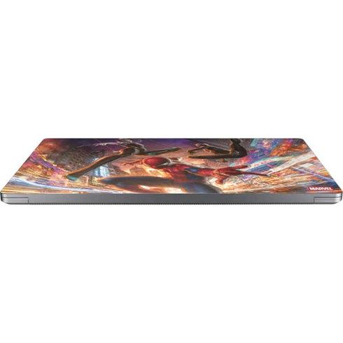 Marvel Spiderman Group Wall Laptop Skins